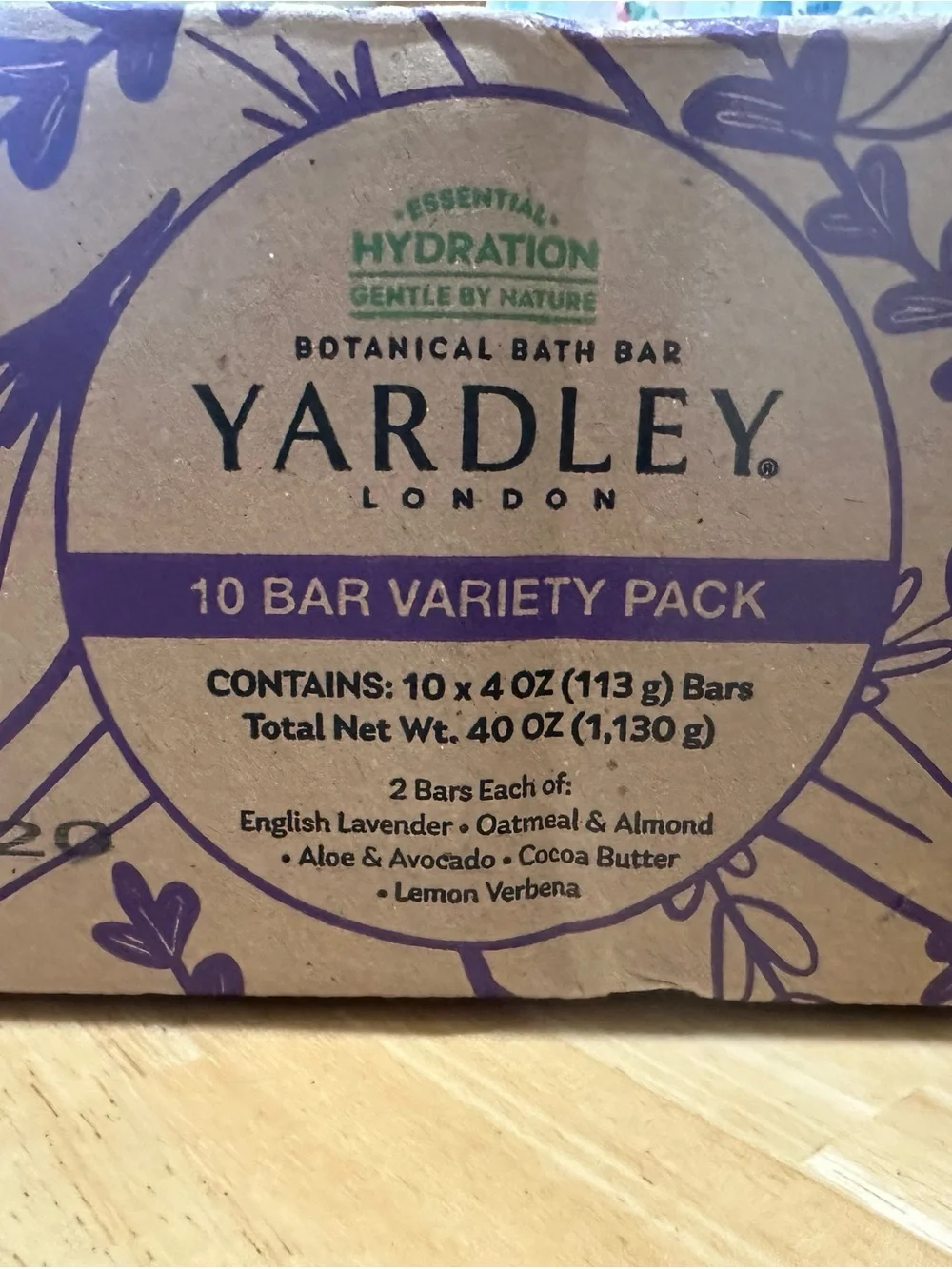 Yardley London Moisturizing Soap Bar Variety Pack - Multi-Color